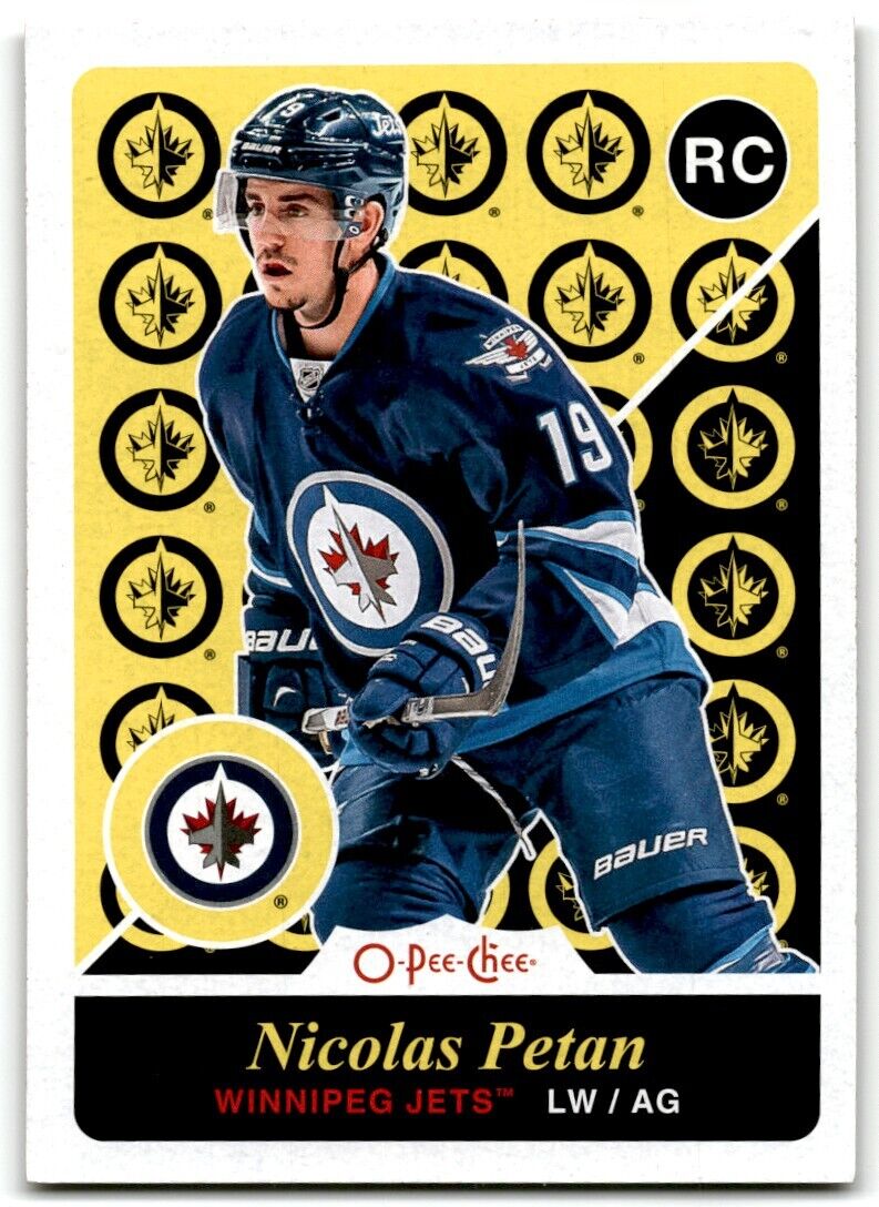 2015-16 Upper Deck O-Pee-Chee Update Nicolas Petan Rookie Winnipeg Jets #U29