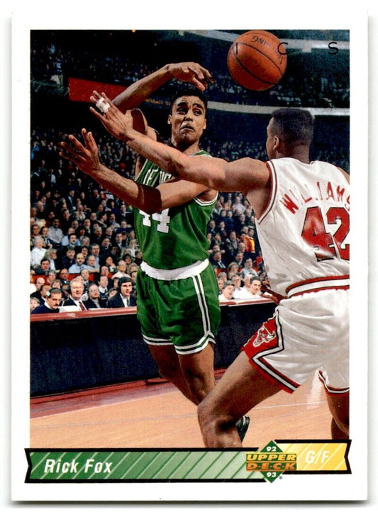 1992-93 Upper Deck Rick Fox Boston Celtics #232