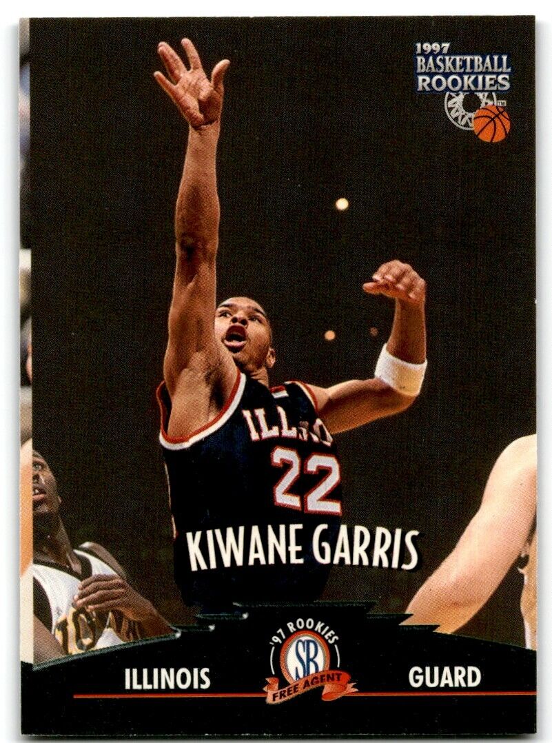 1997-98 Score Board Rookies Kiwane Garris Illinois Fighting Illini #15