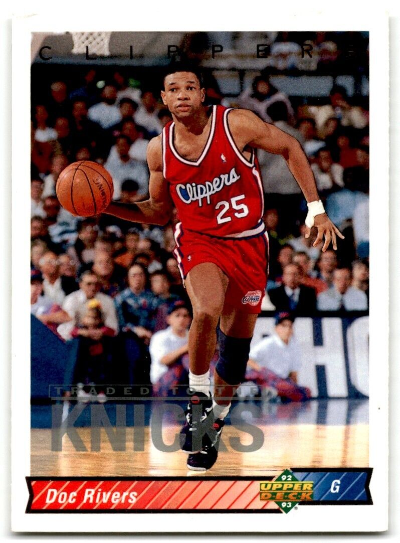 1992-93 Upper Deck Doc Rivers New York Knicks #101