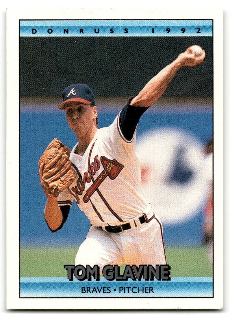 1992 Donruss Tom Glavine Atlanta Braves #629