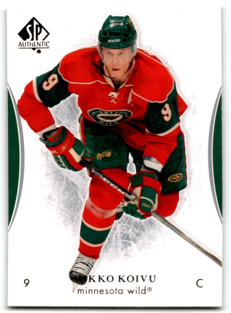 2007-08 SP Authentic Mikko Koivu Minnesota Wild #78