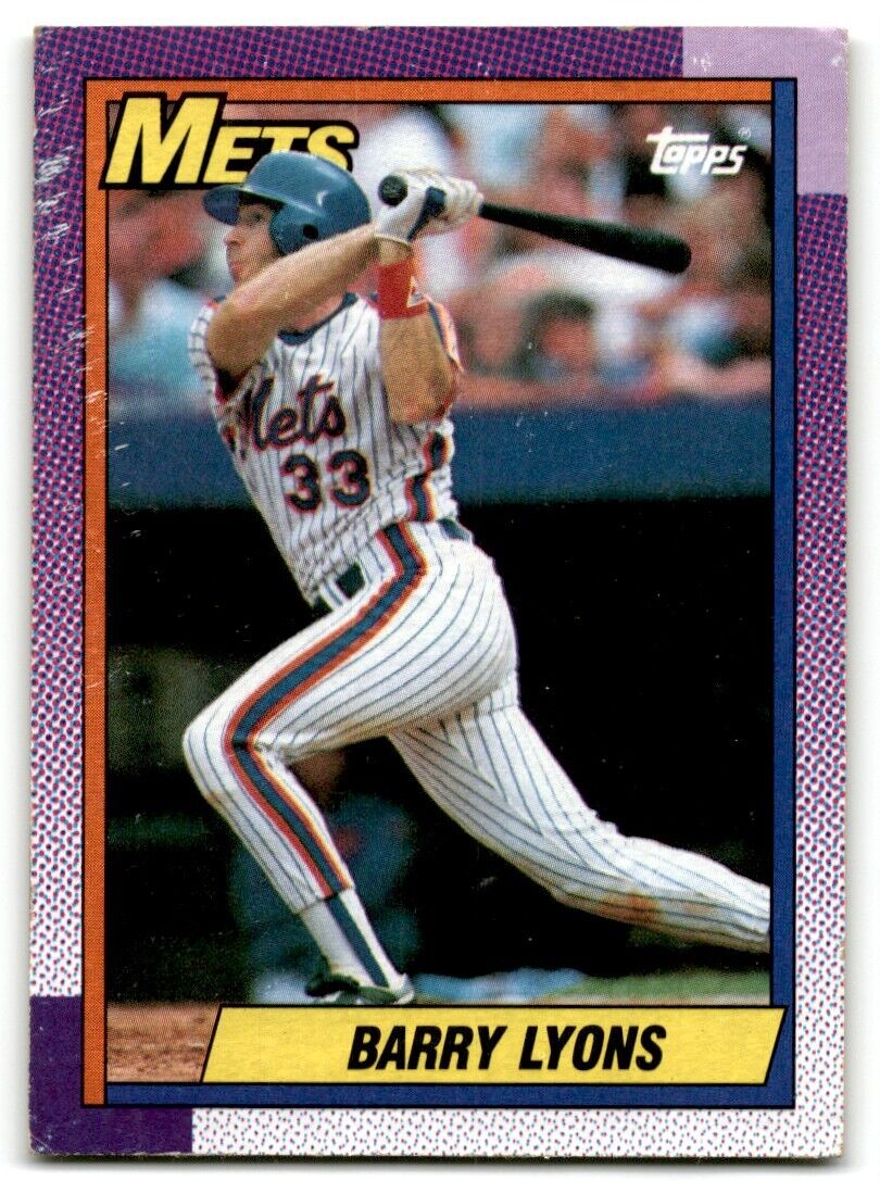 1990 Topps Barry Lyons New York Mets #258