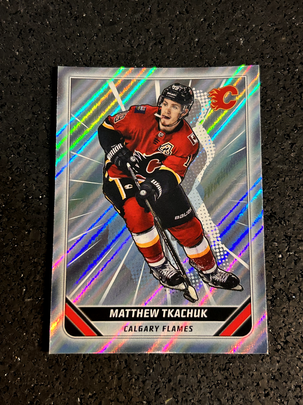 2019-20 Topps NHL Stickers #73 Matthew Tkachuck FOIL