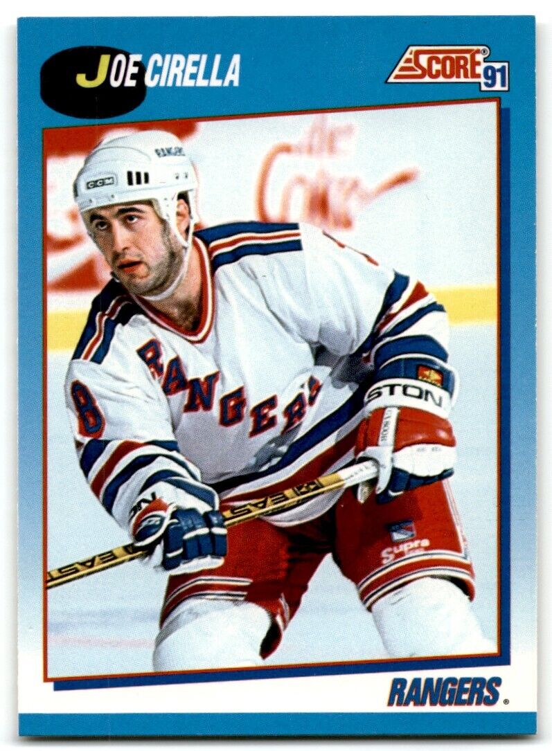 1991-92 Score Canadian Joe Cirella New York Rangers #441