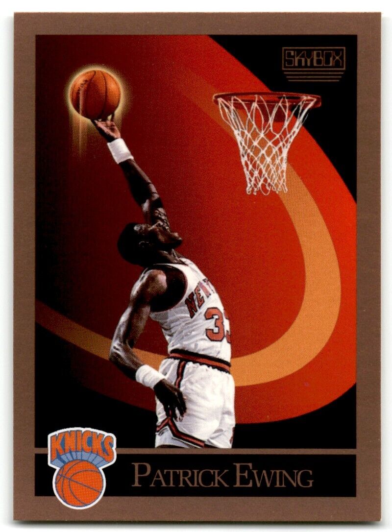 1990-91 SkyBox Patrick Ewing New York Knicks #187