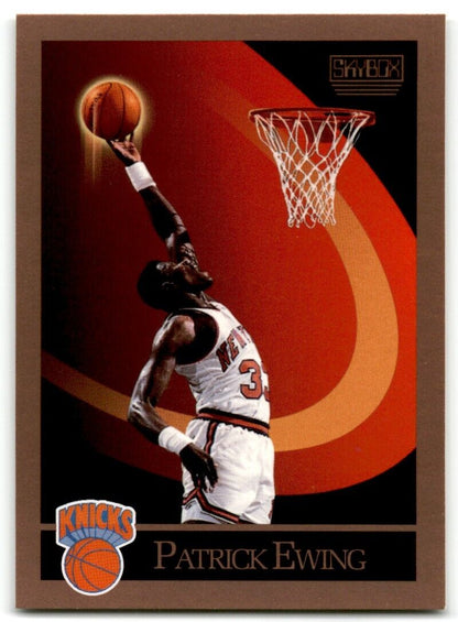 1990-91 SkyBox Patrick Ewing New York Knicks #187