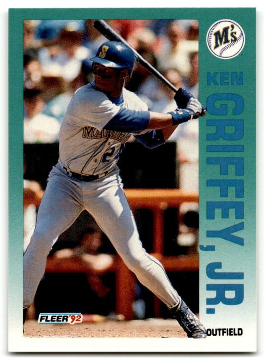 1992 Fleer Ken Griffey, Jr. Seattle Mariners #279