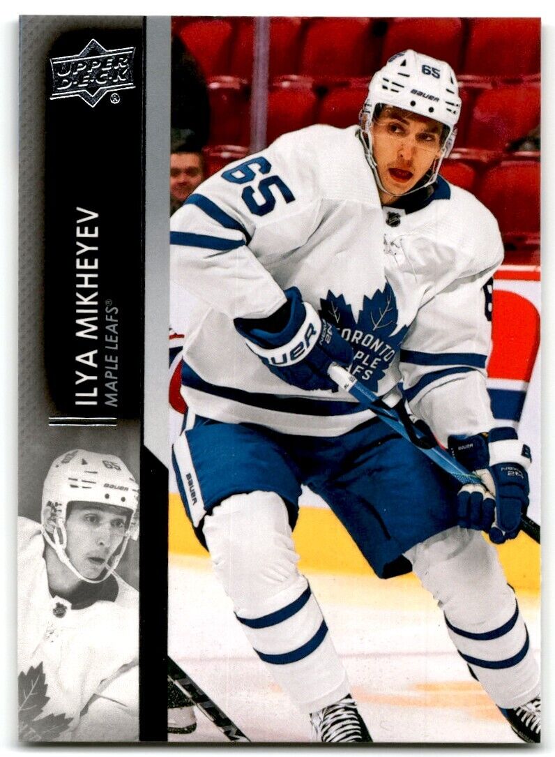 2021-22 Upper Deck Ilya Mikheyev Toronto Maple Leafs #419