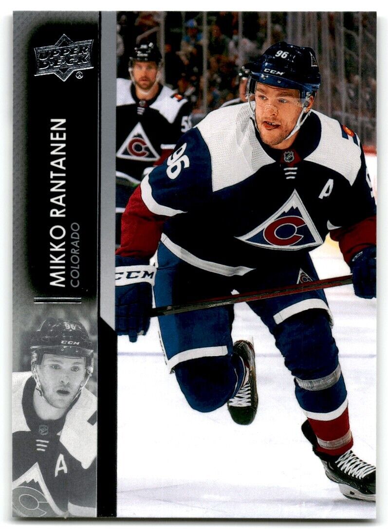 2021-22 Upper Deck Mikko Rantanen Colorado Avalanche #300