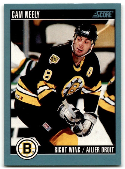 1992-93 Score Cam Neely Boston Bruins #10