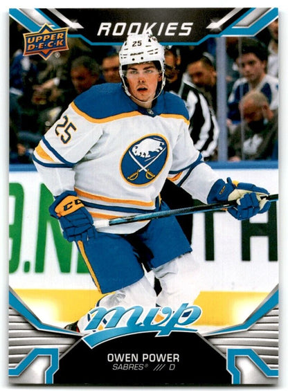 2022-23 Upper Deck MVP Owen Power Rookie Buffalo Sabres #243