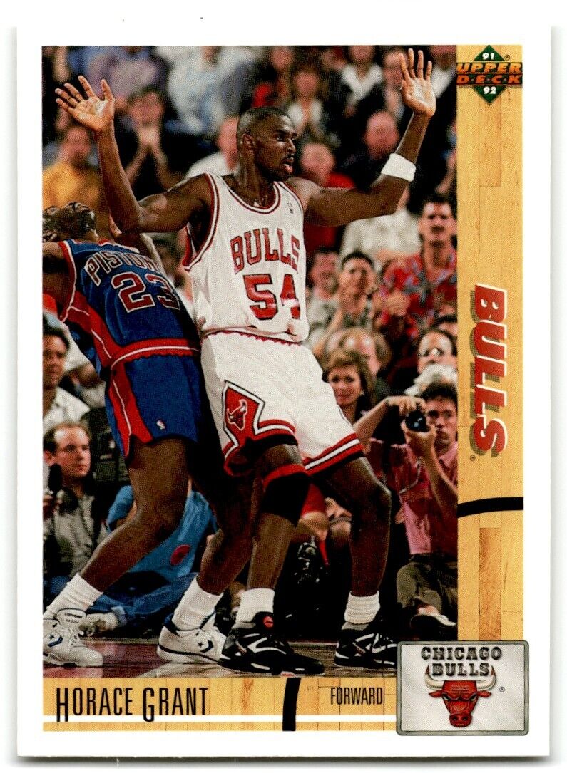 1991-92 Upper Deck Horace Grant Chicago Bulls #40