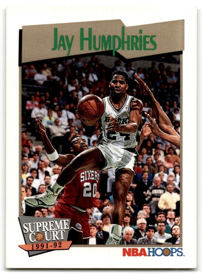 1991-92 Hoops Jay Humphries Milwaukee Bucks #477