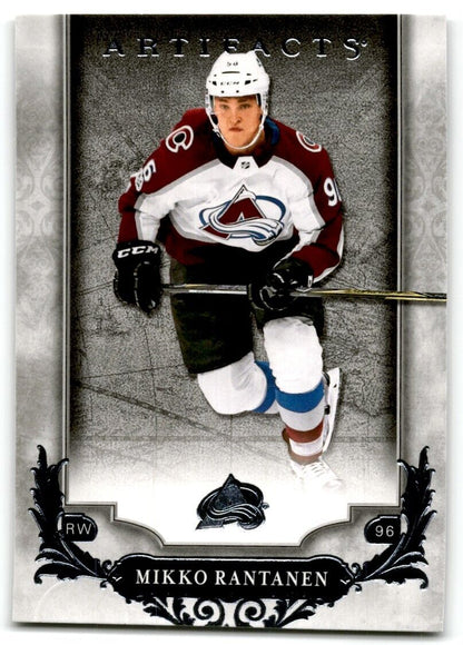 2018-19 Upper Deck Artifacts Mikko Rantanen Colorado Avalanche #89