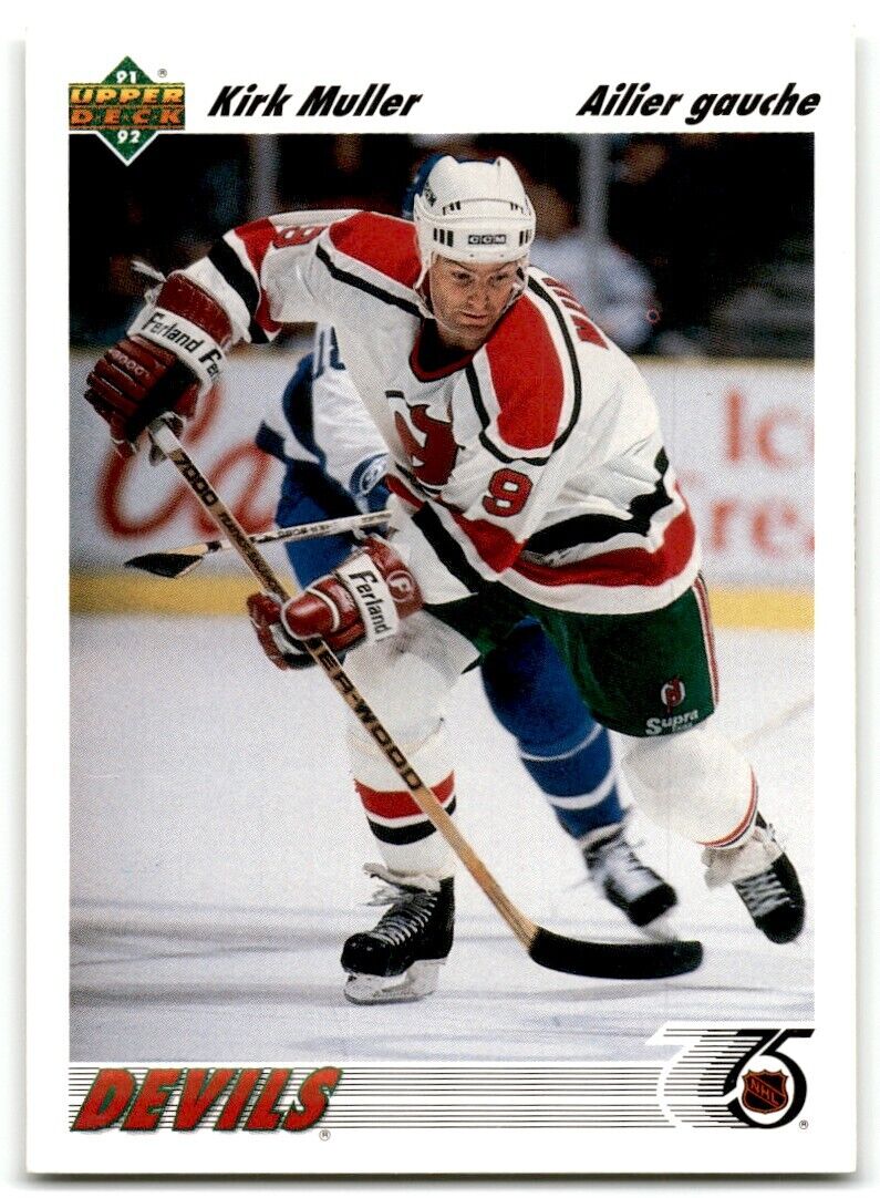 1991-92 Upper Deck Kirk Muller New Jersey Devils #149