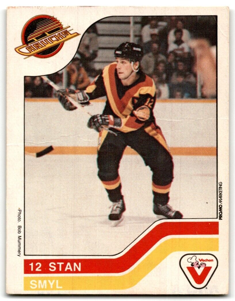 1983-84 Vachon Stan Smyl Vancouver Canucks #116