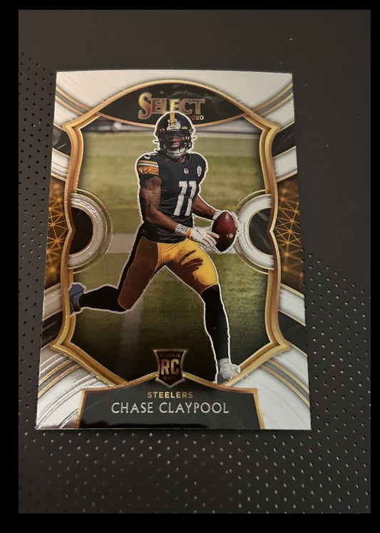 2020 Panini Select Chase Claypool Rookie Pittsburgh Steelers #70