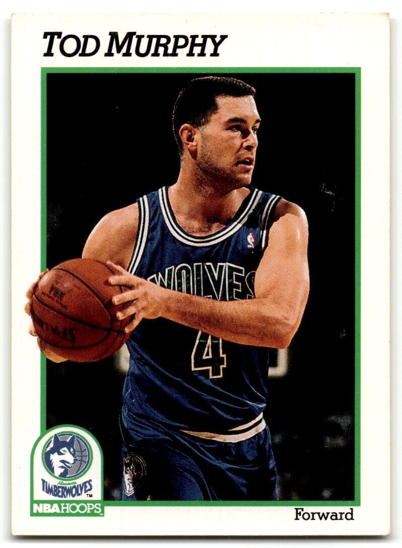 1991-92 Hoops Tod Murphy Minnesota Timberwolves #128