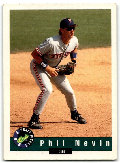 1992 Classic Draft Picks Phil Nevin Houston Astros #1