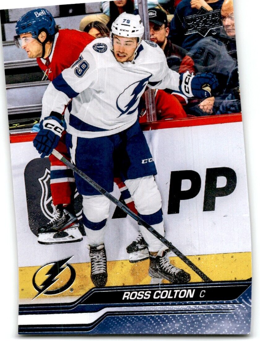 2023-24 Upper Deck Ross Colton Tampa Bay Lightning #414