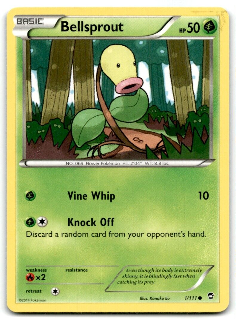 2014 XY - Furious Fists Bellsprout Basic/Common #1