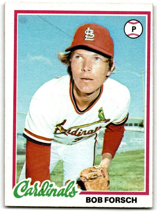 1978 Topps Bob Forsch St. Louis Cardinals #58