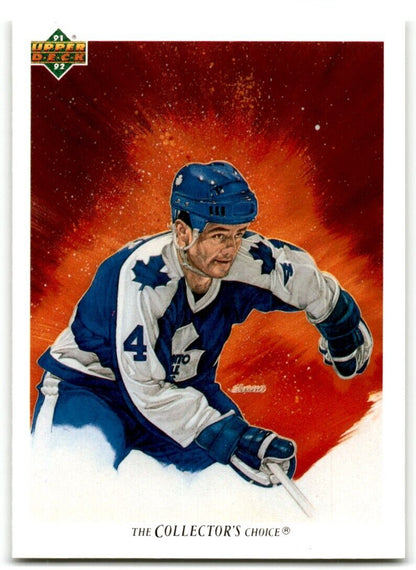 1991-92 Upper Deck Collector's Choice Dave Ellett Toronto Maple Leafs #96