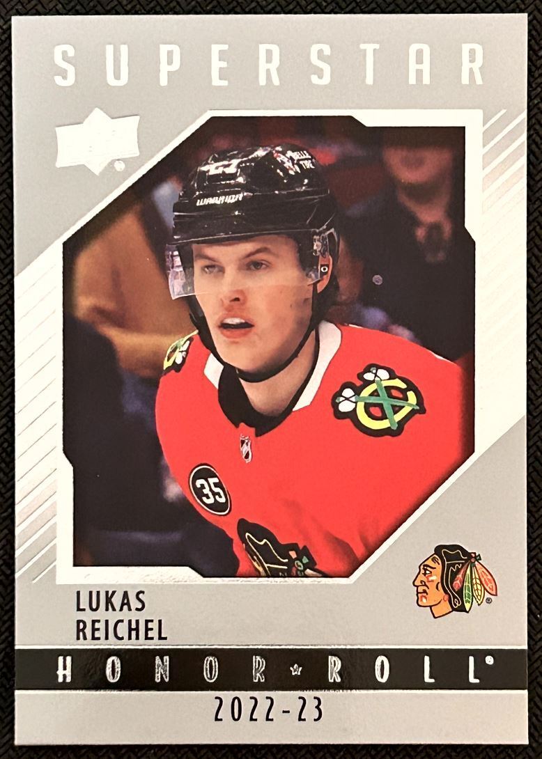 2022-23 Upper Deck Honor Roll Lukas Reichel Chicago Blackhawks #HR-4