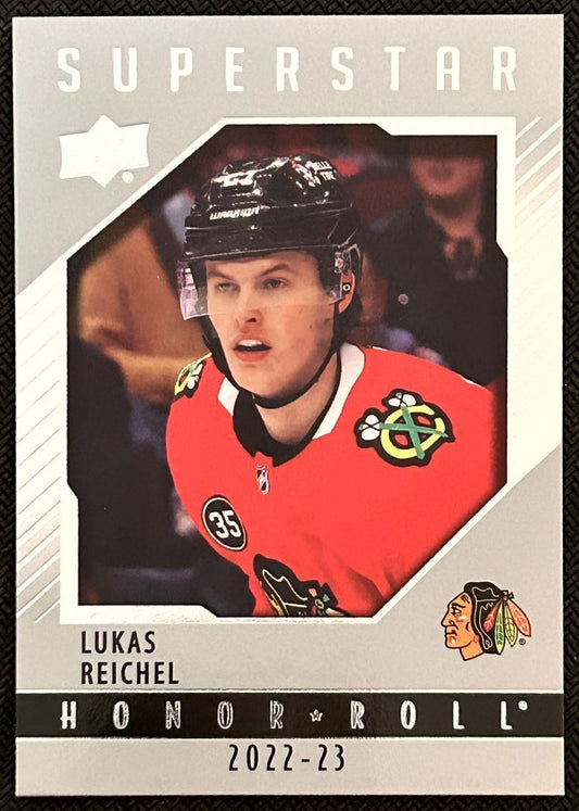 2022-23 Upper Deck Honor Roll Lukas Reichel Chicago Blackhawks #HR-4