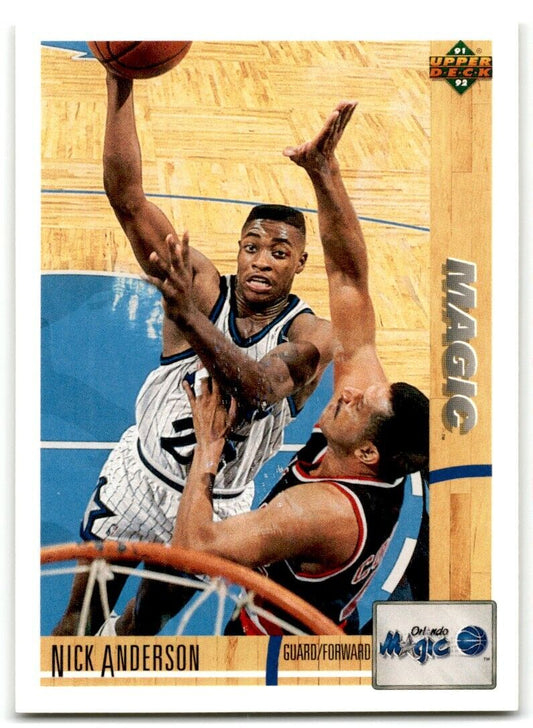 1992-93 Upper Deck Nick Anderson Orlando Magic #228