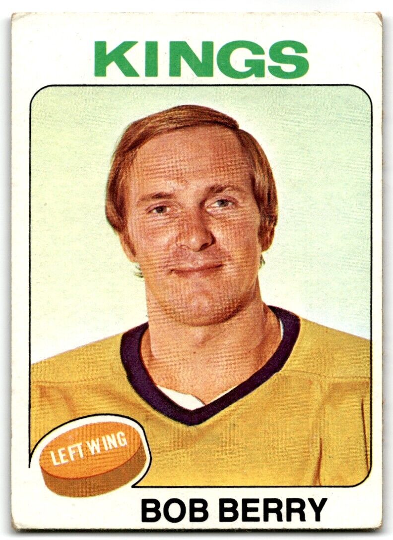 1975-76 Topps Bob Berry Los Angeles Kings #196