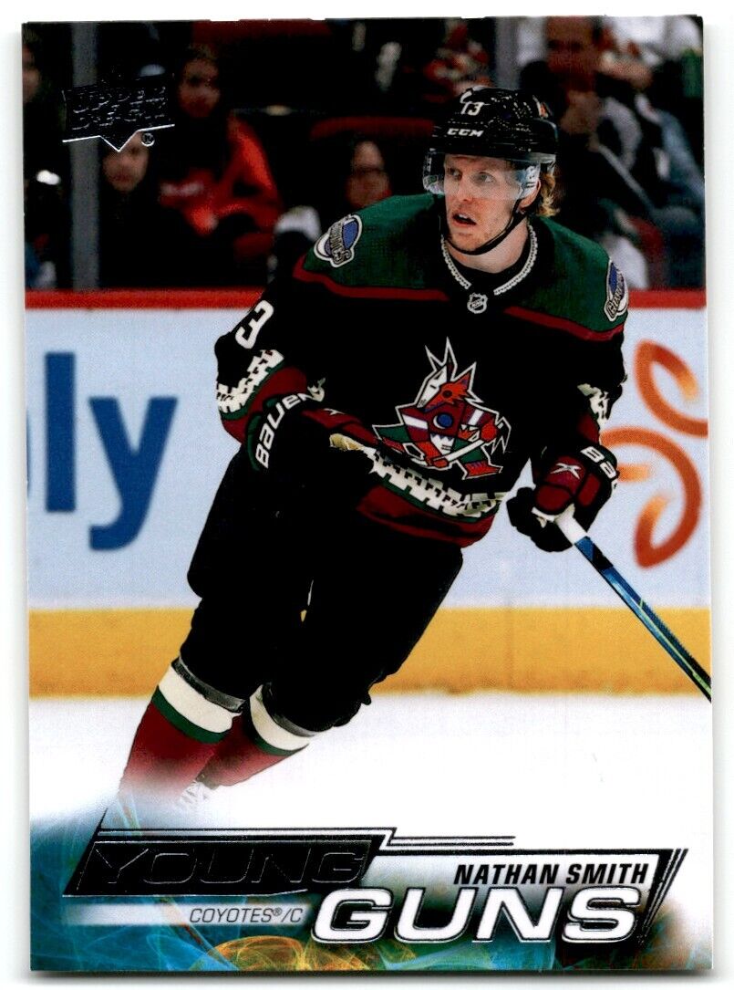 2022-23 Upper Deck Young Guns Nathan Smith Rookie Arizona Coyotes #206