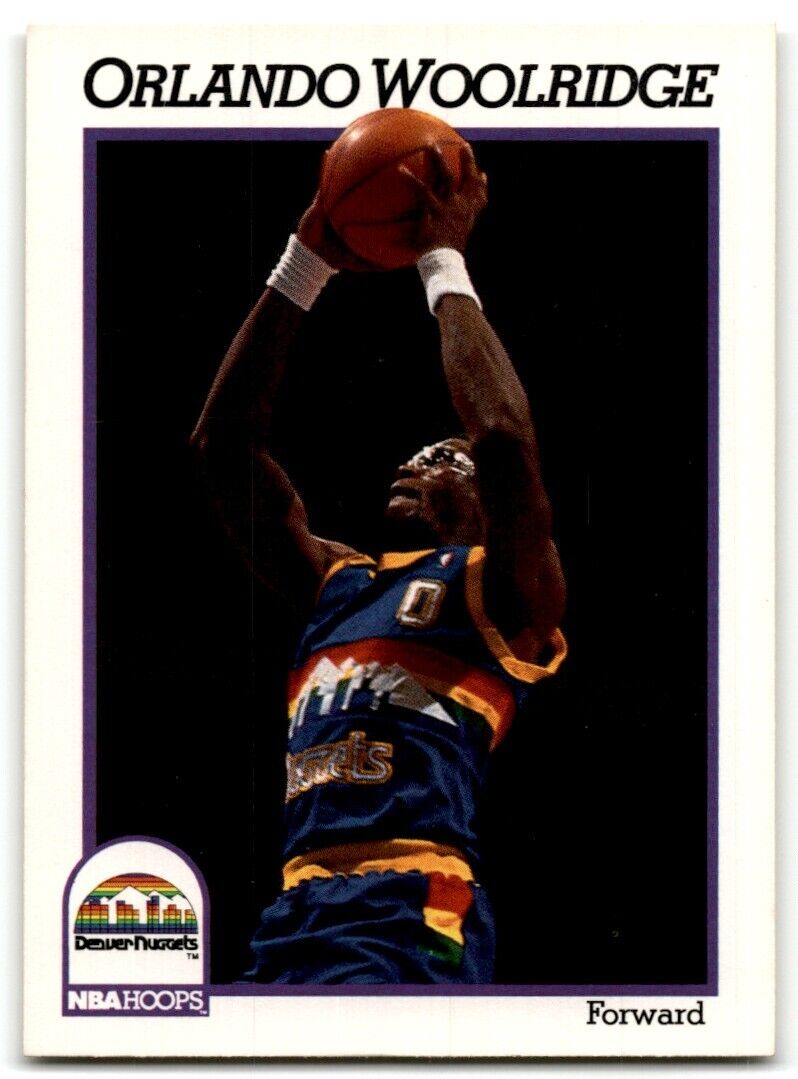 1991-92 Hoops Orlando Woolridge Denver Nuggets #58