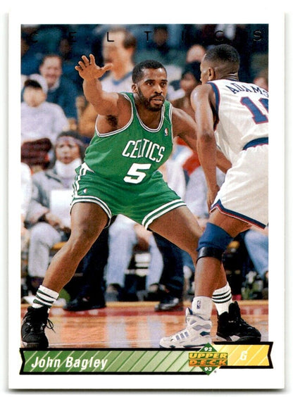 1992-93 Upper Deck John Bagley Boston Celtics #216