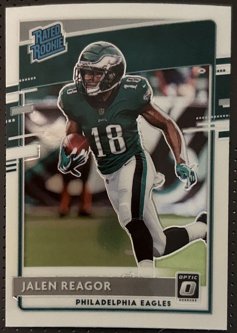 2020 Donruss Optic Jalen Reagor Rookie Philadelphia Eagles #165