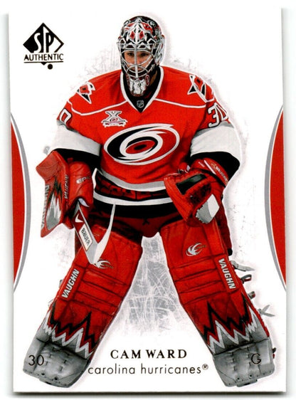 2008-09 SP Authentic Cam Ward Carolina Hurricanes #14