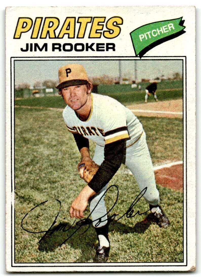 1977 Topps Jim Rooker Pittsburgh Pirates #82