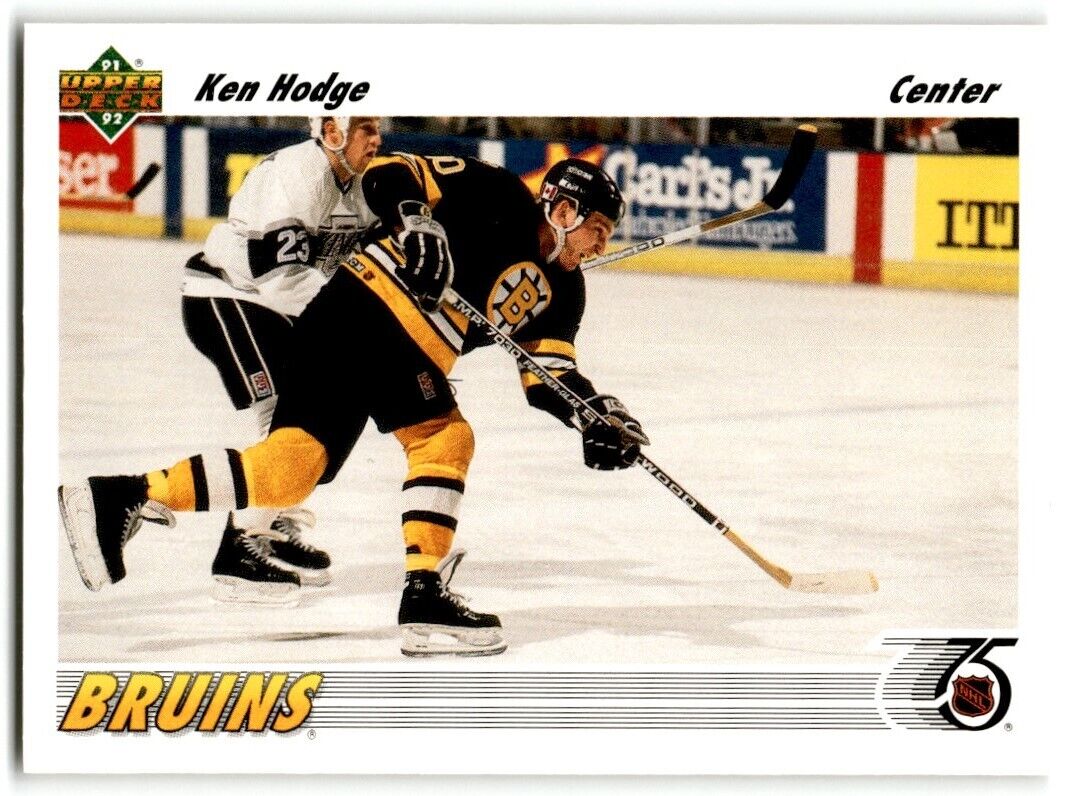 1991-92 Upper Deck Ken Hodge Boston Bruins #251