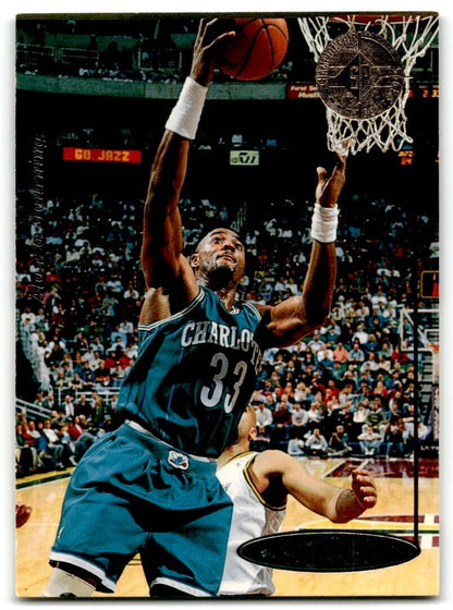 1994-95 SP Championship Die Cuts Alonzo Mourning Charlotte Hornets #39