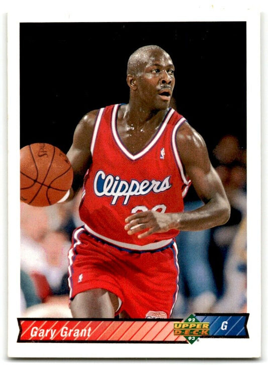 1992-93 Upper Deck Gary Grant Los Angeles Clippers #203