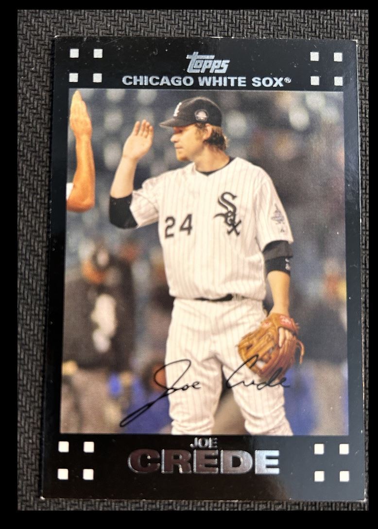 2007 Topps Joe Crede Chicago White Sox #92