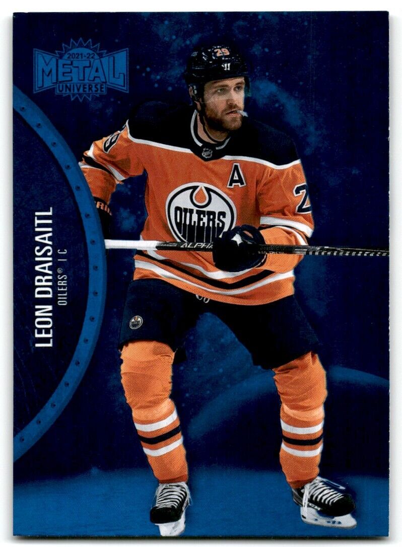 2021-22 Skybox Metal Universe Leon Draisaitl Edmonton Oilers #20