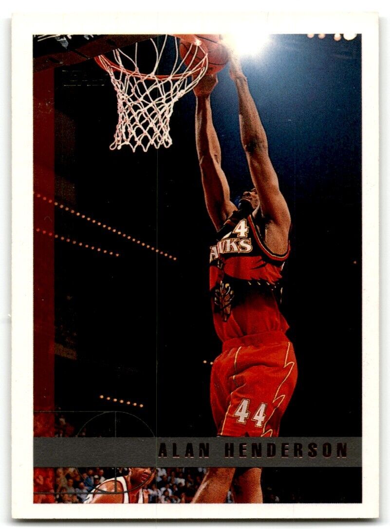 1997-98 Topps Alan Henderson Atlanta Hawks #136