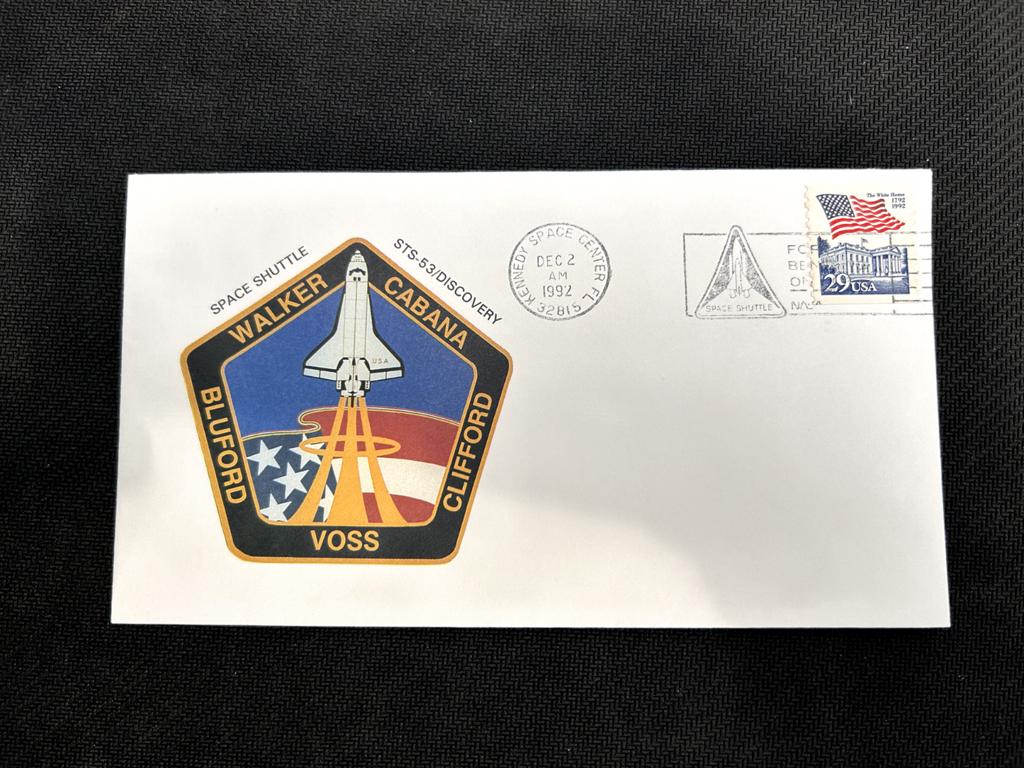 NASA Space Shuttle Discovery STS-53 cover