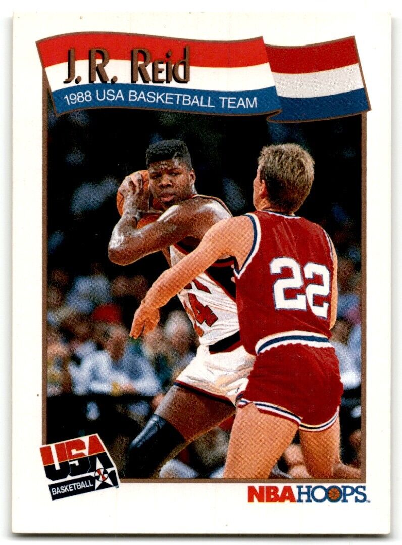 1991-92 Hoops J.R. Reid USA #572