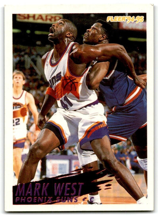 1994-95 Fleer Mark West Phoenix Suns #182