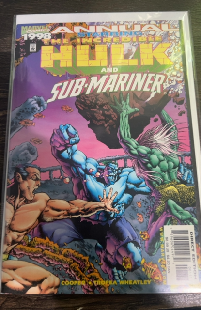 The Incredible Hulk And Sub Mariner Annual (1998) Marvel Comics 