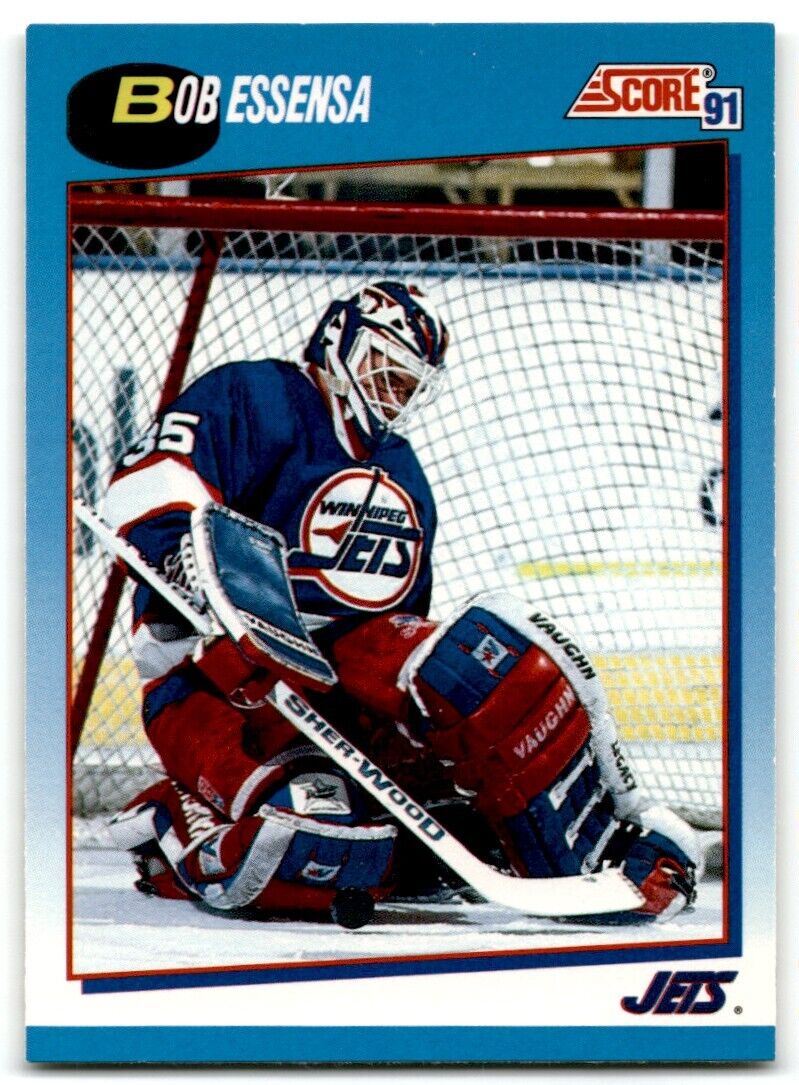 1991-92 Score Canadian English Bob Essensa Winnipeg Jets #471