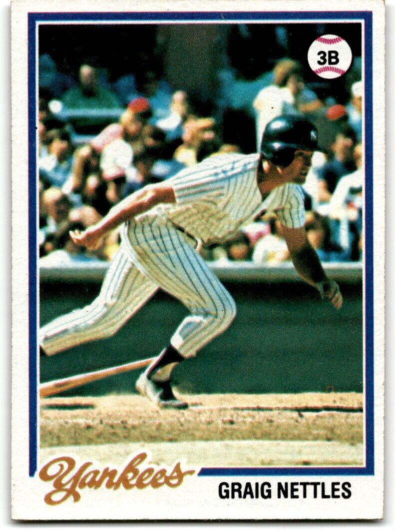 1978 Topps Graig Nettles New York Yankees #250